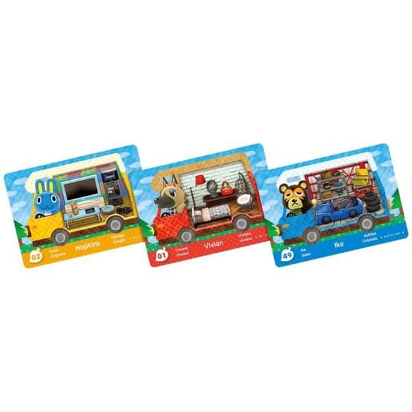 Amiibo Cards - Animal Crossing Welcome Series Amiibo • Innehåller 3 kort