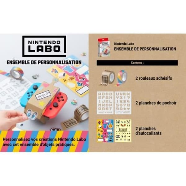 Nintendo Labo: Customization Bundle • Nintendo Switch-spel