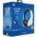 Miniatyrbild 5 av 5: PDP - Trådbunden gaming-hörlurar LVL40 för PS4 och PS5 - Vit