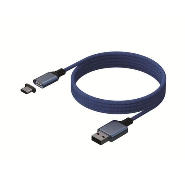 Magnetisk kabel - 3m - KONIX - Xbox Series X - Svart