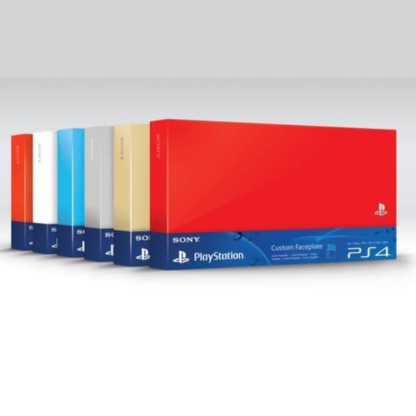 Custom Faceplate Silver - Silver Case för PS4 - Officiell PlayStation