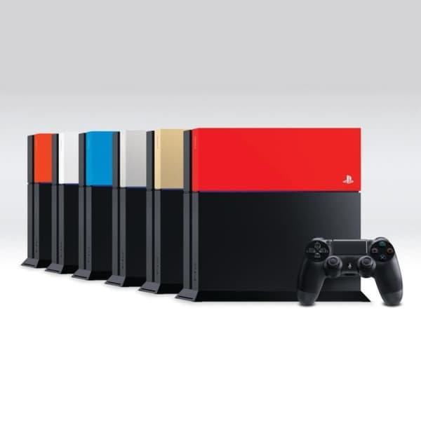 Custom Faceplate Silver - Silver Case för PS4 - Officiell PlayStation