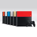 Miniatyrbild 2 av 3: Custom Faceplate Silver - Silver Case för PS4 - Officiell PlayStation