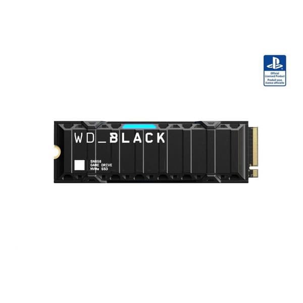 Minnes SSD Wd_black 1to Officiell Playstation Licens - Tillbehör - PS5