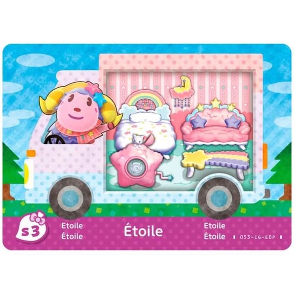 Amiibo-kort - Animal Crossing Sanrio-serien • Innehåller 6 kort