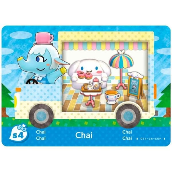 Amiibo-kort - Animal Crossing Sanrio-serien • Innehåller 6 kort