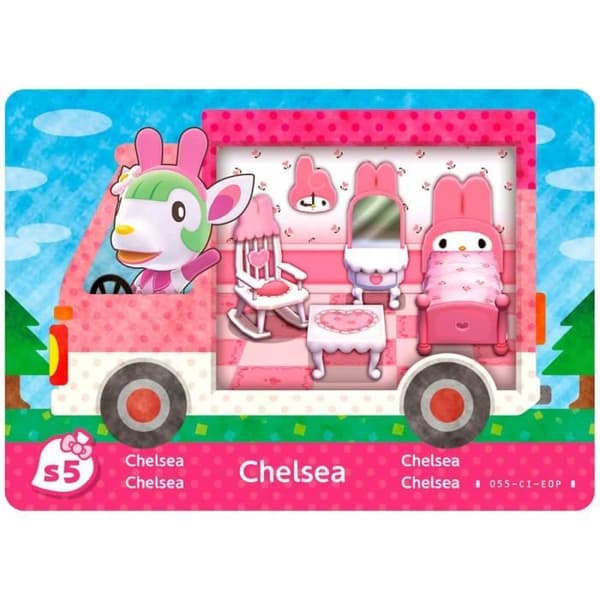 Amiibo-kort - Animal Crossing Sanrio-serien • Innehåller 6 kort