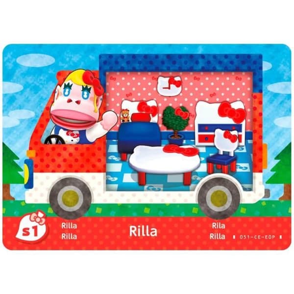 Amiibo-kort - Animal Crossing Sanrio-serien • Innehåller 6 kort