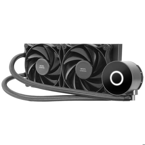 Vätskekylning - Mars Gaming - ML-PRO360 - 600W TDP - 3 tysta fläktar - Svart
