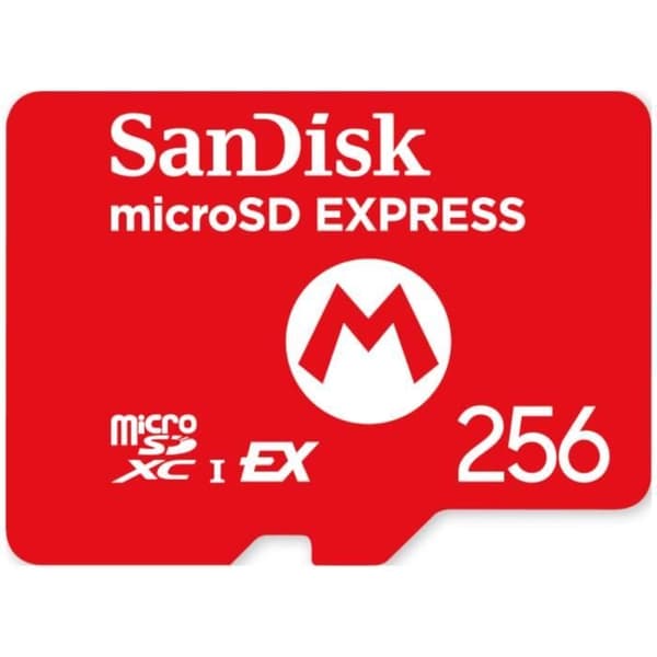 Micro SD Express 256Go Sandisk för Nintendo Switch 2