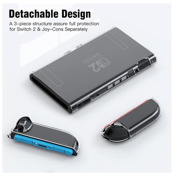 INF Premium Nintendo Switch 2-etui og oppbevaringspose til tilbehør