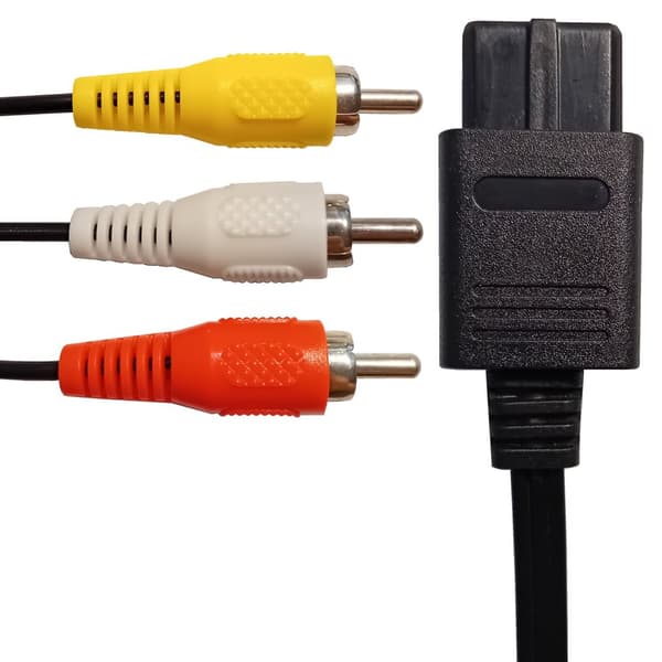 AV RCA bildkabel Super Nintendo, Gamecube & Nintendo 64