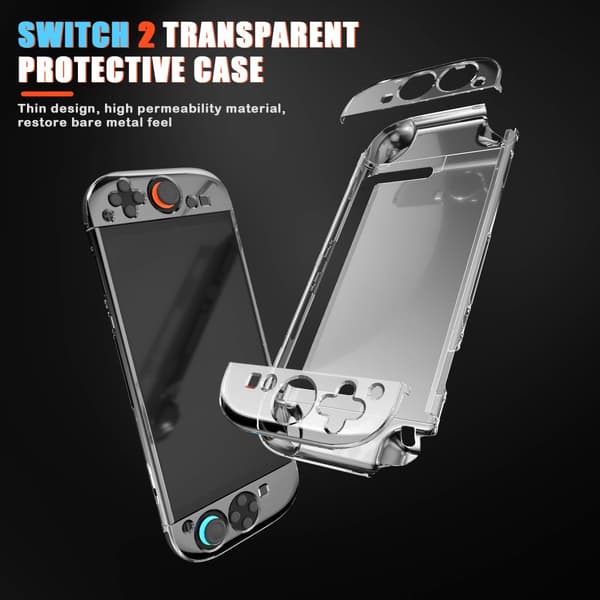 INF Krystallklart beskyttelsesdeksel for SWITCH2