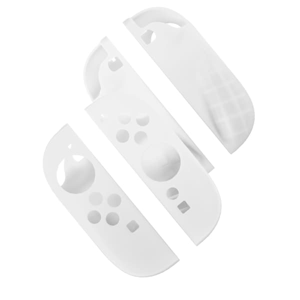INF Suojaava silikonikahva Nintendo Switch 2 -ohjaimille Valkoinen