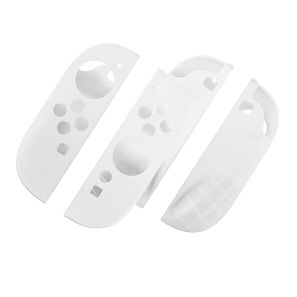 INF Suojaava silikonikahva Nintendo Switch 2 -ohjaimille Valkoinen