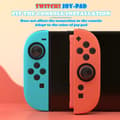 Pikkukuva 4 / 6: INF Suojaava silikonikahva Nintendo Switch 2 -ohjaimille Sininen+oranssi
