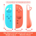 Pikkukuva 6 / 6: INF Suojaava silikonikahva Nintendo Switch 2 -ohjaimille Sininen+oranssi