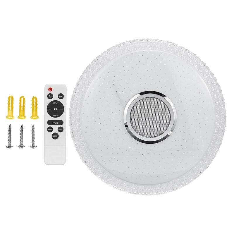 500W LED RGB Musik Taklampa Wifi bluetooth+fjärrkontroll för sovrumshem Party Dekorativa lampor AC180-265V
