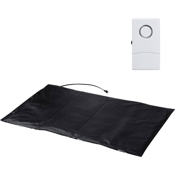 PENTATECH Tryckmatta med larm Svart 95 dB 33620