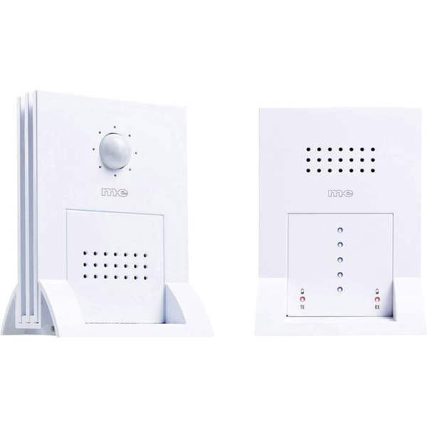 m-e modern-electronics Passage detektor DGF-300 Vit med rörelsesensor 41058