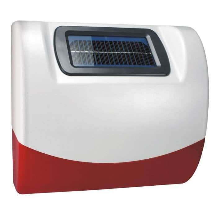 SMARTWARES Udendørs flash-sirene med solopladning SA68G
