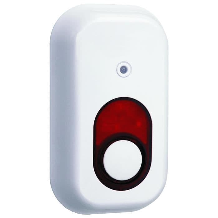 SMARTWARES Indendørs sirene med SA68IS-blitzlys