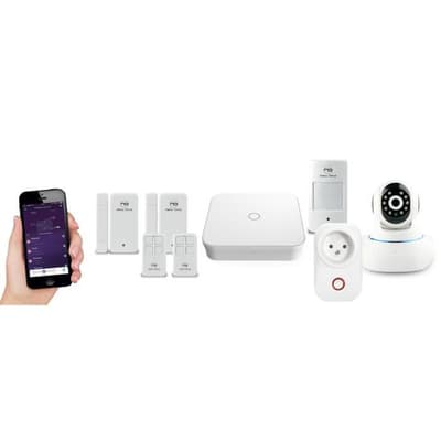 NEW DEAL Pack Hemalarm Live Pro-L15 Domovision trådlös ansluten
