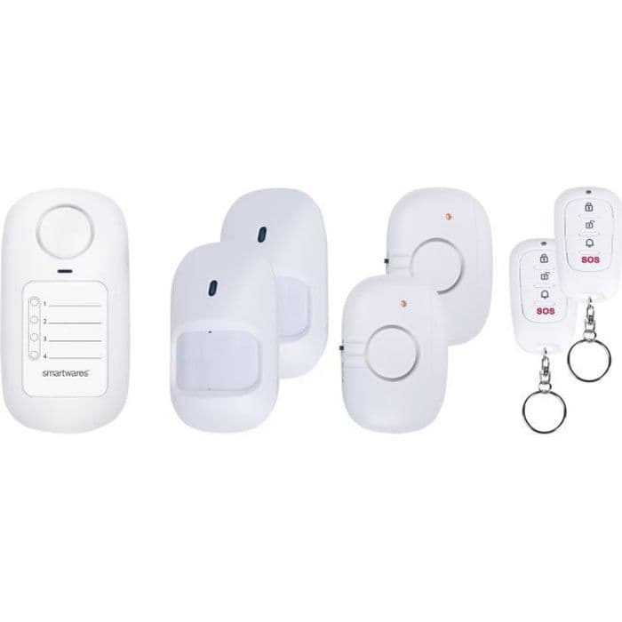 SMARTWARES Trådløs hjemmealarmpakke SC50-6