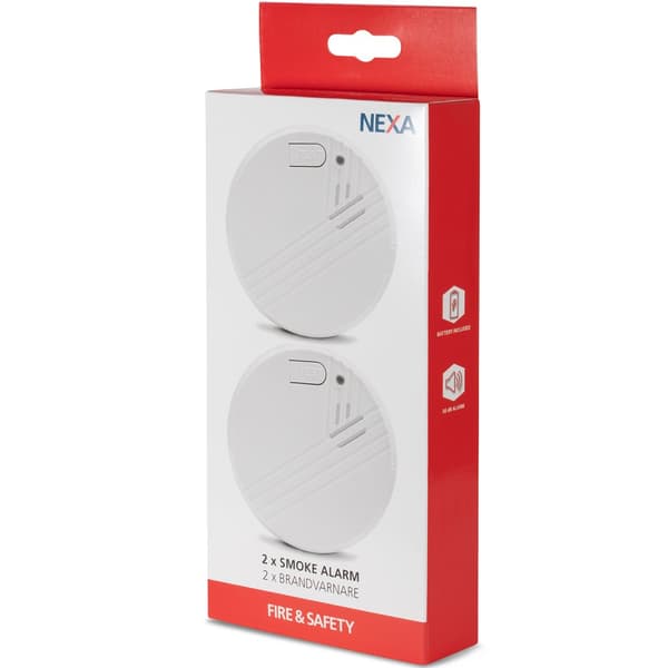 Nexa KD-134A Brandalarm std 2-pak