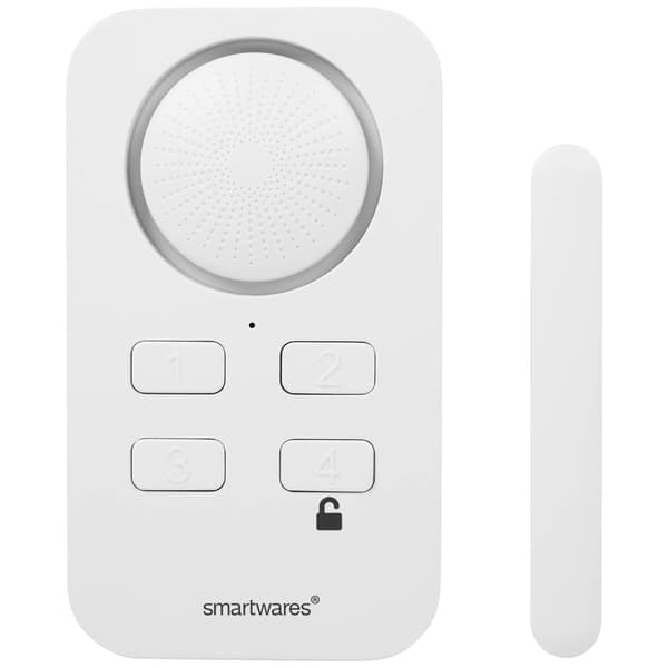Smartwares Dörr- & fönsterlarm SMA-40252 Vit 100 dB SMA-40252
