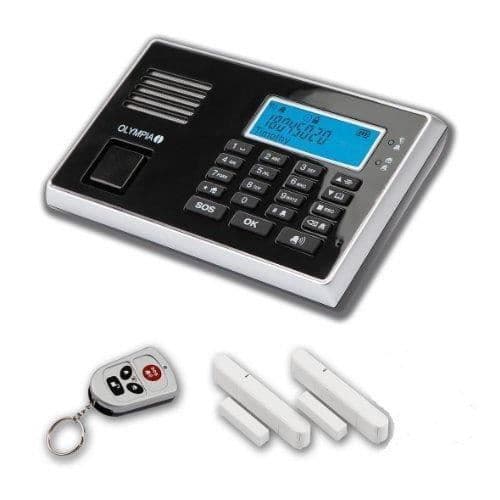 Olympia 9030 5903 GSM Wireless Protect larmsystem med nödsamtal / panik / lyssna / handsfree-funktion