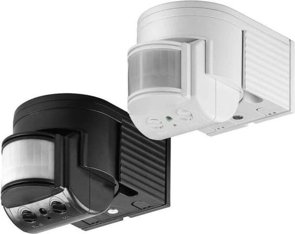 Rörelsesensor för väggmontage vit 180º 12m