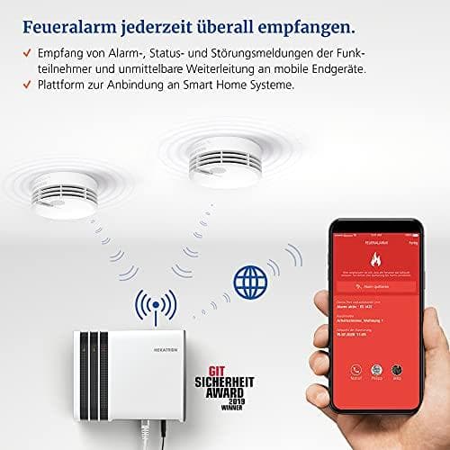 Hekatron vit DIY, Genius Plus X 3V, enkelpack