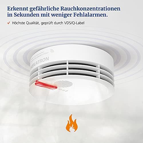 Hekatron vit DIY, Genius Plus X 3V, enkelpack