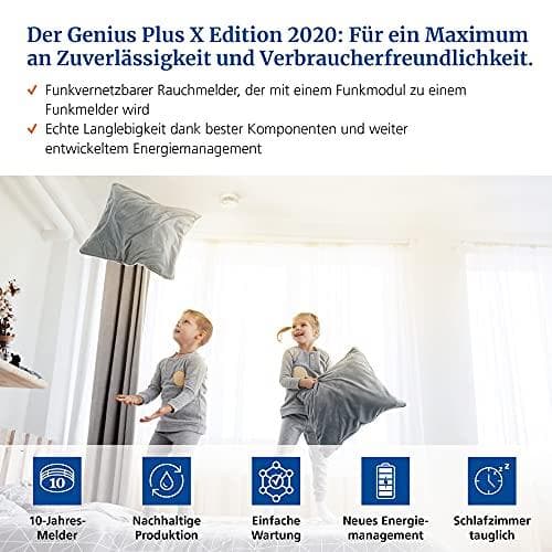 Hekatron vit DIY, Genius Plus X 3V, enkelpack