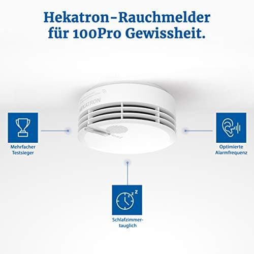 Hekatron vit DIY, Genius Plus X 3V, enkelpack