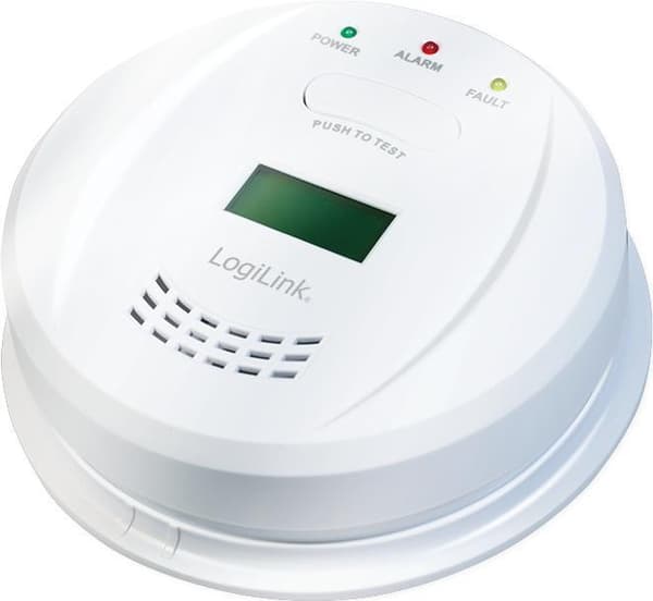 LogiLink SC0111 -savunilmaisin, langallinen ja langaton häkäilmaisin (SC0111)