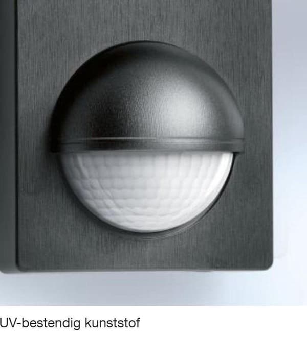 Steinel 180-2 LED PIR-liiketunnistin/-anturi - Pinta-asennus - Vedenpitävä IP54 - Musta