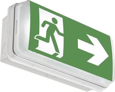ABB 7TCA091160R0583 LED Escape Route Nødbelysning Loftmontering, Vægmontering (7TCA091160R0583)