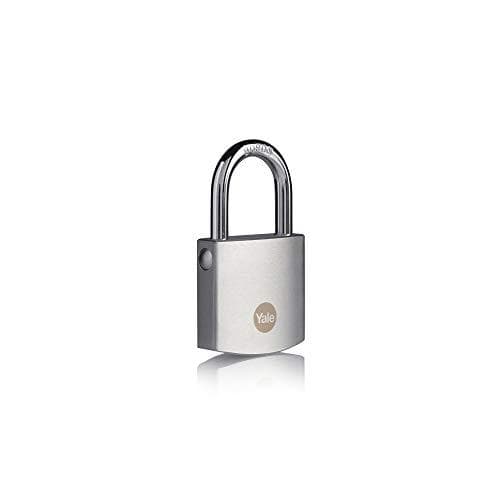 YALE Y120B/40/125/1 hänglås 40 mm silvernyckellås (Y120B/40/125/1)