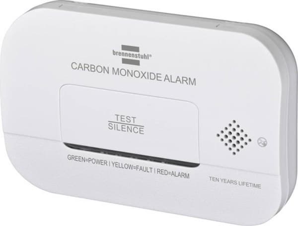 Brennenstuhl 1291480 Batteridrevet gasdetektor Hvid