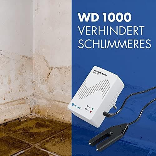 H-Tronic 1114720 vanddetektor med ekstern sensor via fatning (1114720)