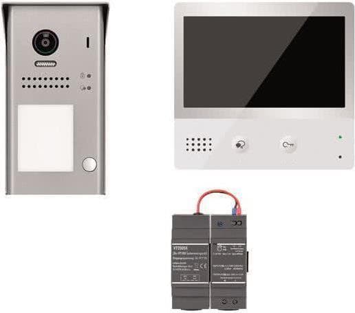 INDEXA VT200 SÆT AB1 Video dør samtaleanlæg sæt AP 1 m.Touch monitor 28380 (28380)