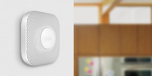Google Nest Protect - Smart rök- och kolmonoxidlarm - med batteri