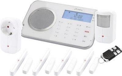 OLYMPIA ProHome 8762 - hjemmesikkerhedssystem - trådløst - mobilt - 802.11b/g - 2.4 Ghz, 868.5 MHz - hvid (6006)