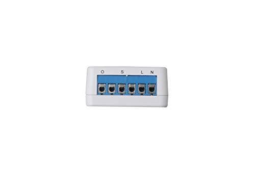 Lupus Electronics 12126 Lupus 1 kanals relæ til XT Smarthome alarmsystemer, inklusive Zigbee repeater, nyt mindre design, 2300 W