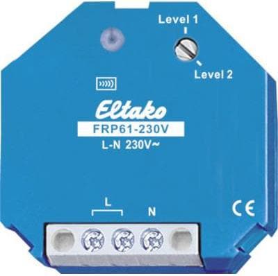 Eltako 4947812 30000350 FRP61-230V radiorepeater forsænket rækkevidde max. (i det fri) 30m