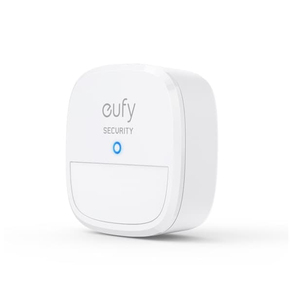 Eufy Motion Sensor -lisäosaLiikeanturi, 2 vuoden akunkesto 100° kattavuus, 10 metrin kattavuus, säädettävä herkkyys (vaatii HomeBase),