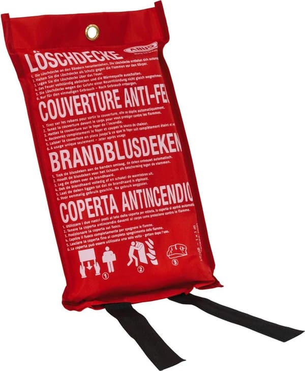 ABUS LD1118 Brandfilt 1 x 1 m - 100 x 100 cm - Pålitligt märke