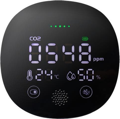 LogiLink SC0117 kuldioxid (CO2) gasdetektor (SC0117) Hvid